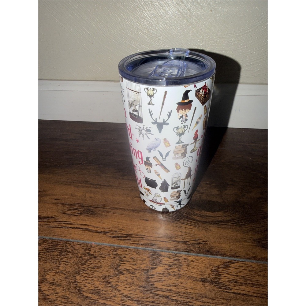 Unbranded Tumbler Wizard Girl White Harry Potter Muggle Magic Gift 20oz
